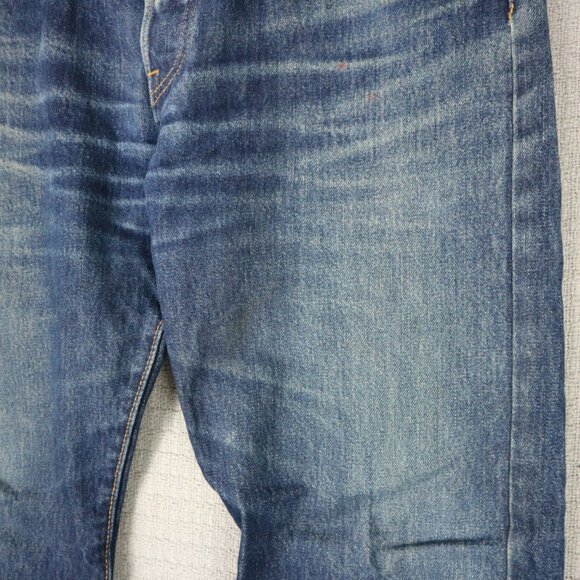 Levi's 501 Denim Faded Wash Classic Straight Cut 34x30 - Picture 3 of 8